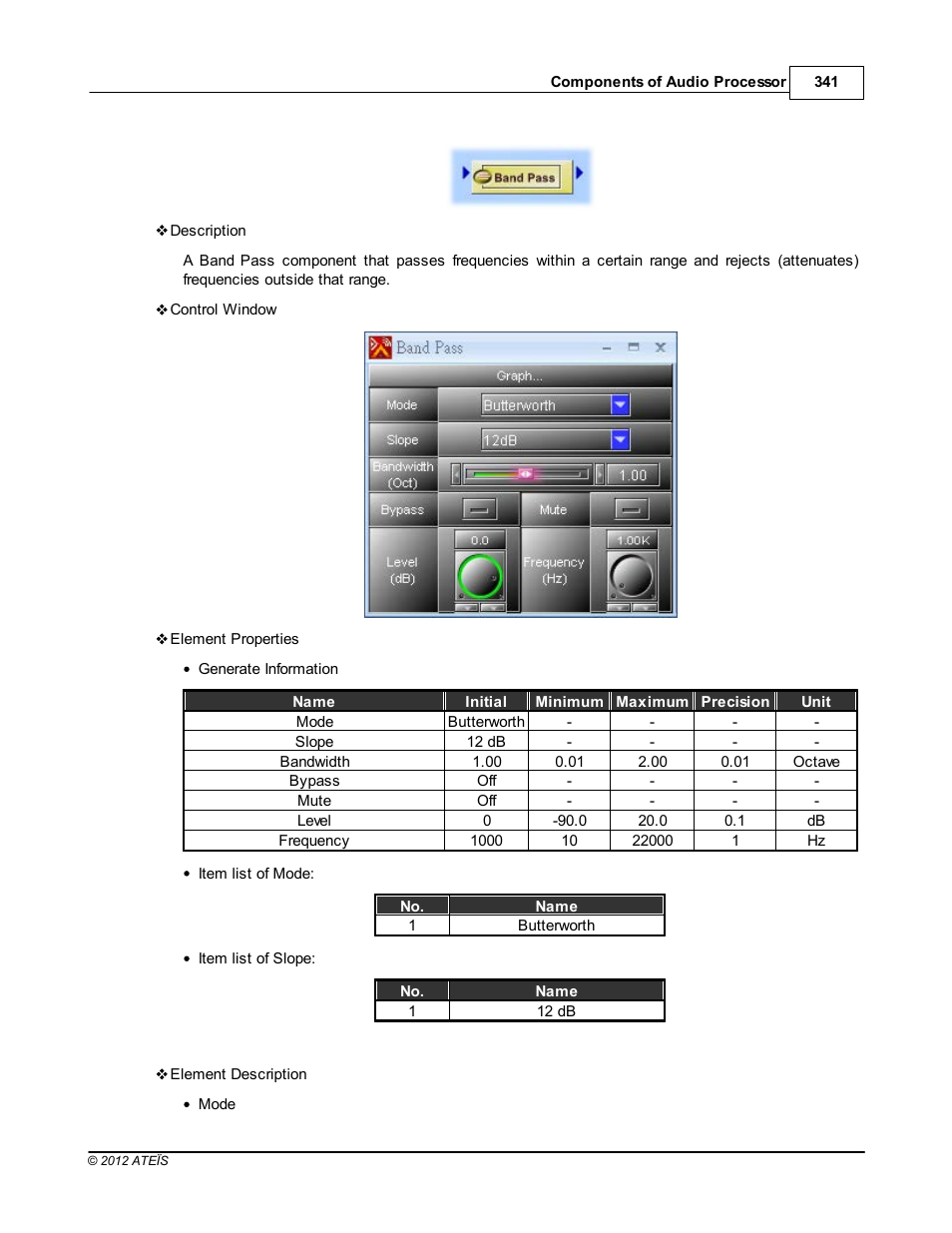 ATEIS IDA8C User Manual | Page 341 / 446