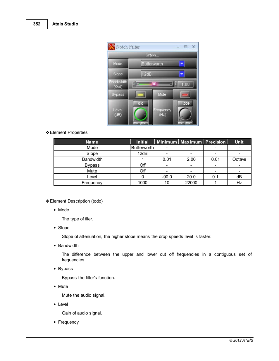 ATEIS IDA8C User Manual | Page 352 / 446