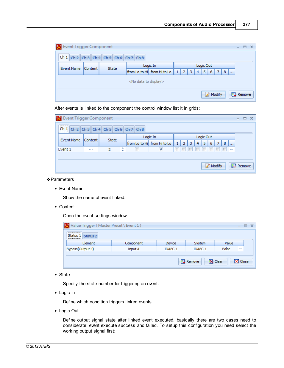 ATEIS IDA8C User Manual | Page 377 / 446