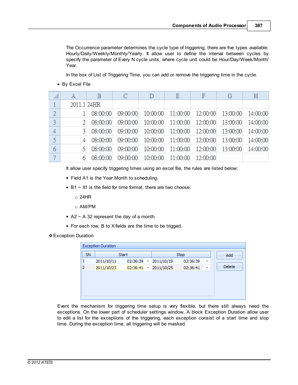 ATEIS IDA8C User Manual | Page 387 / 446