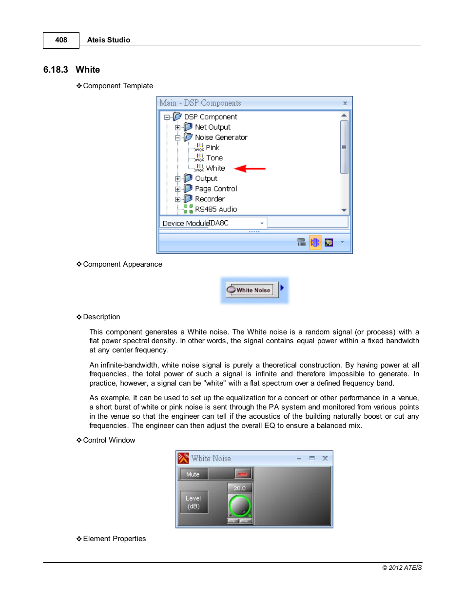 White | ATEIS IDA8C User Manual | Page 408 / 446