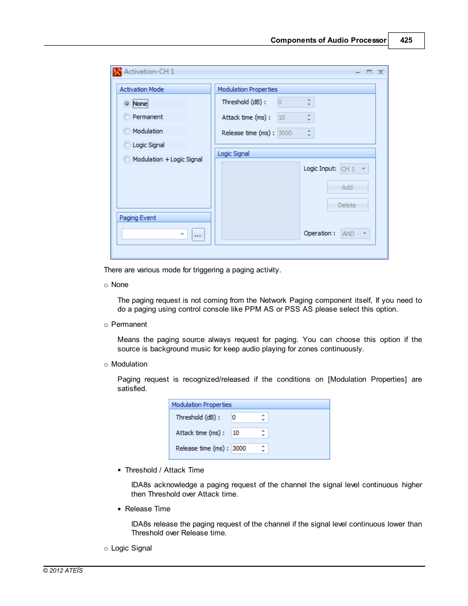 ATEIS IDA8C User Manual | Page 425 / 446