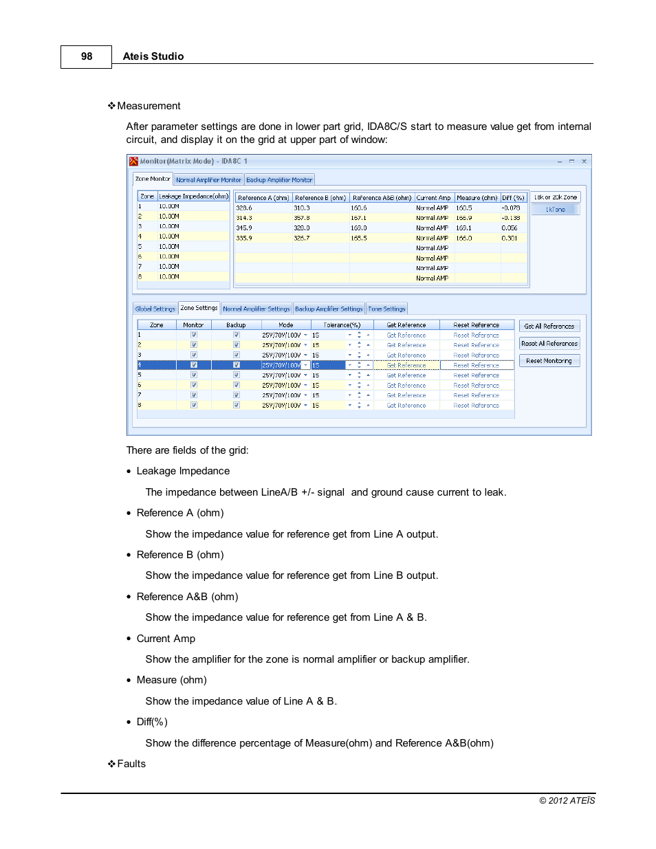 ATEIS IDA8C User Manual | Page 98 / 446