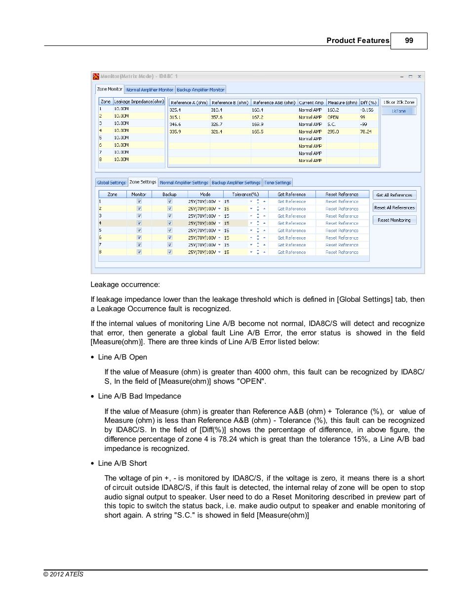 ATEIS IDA8C User Manual | Page 99 / 446