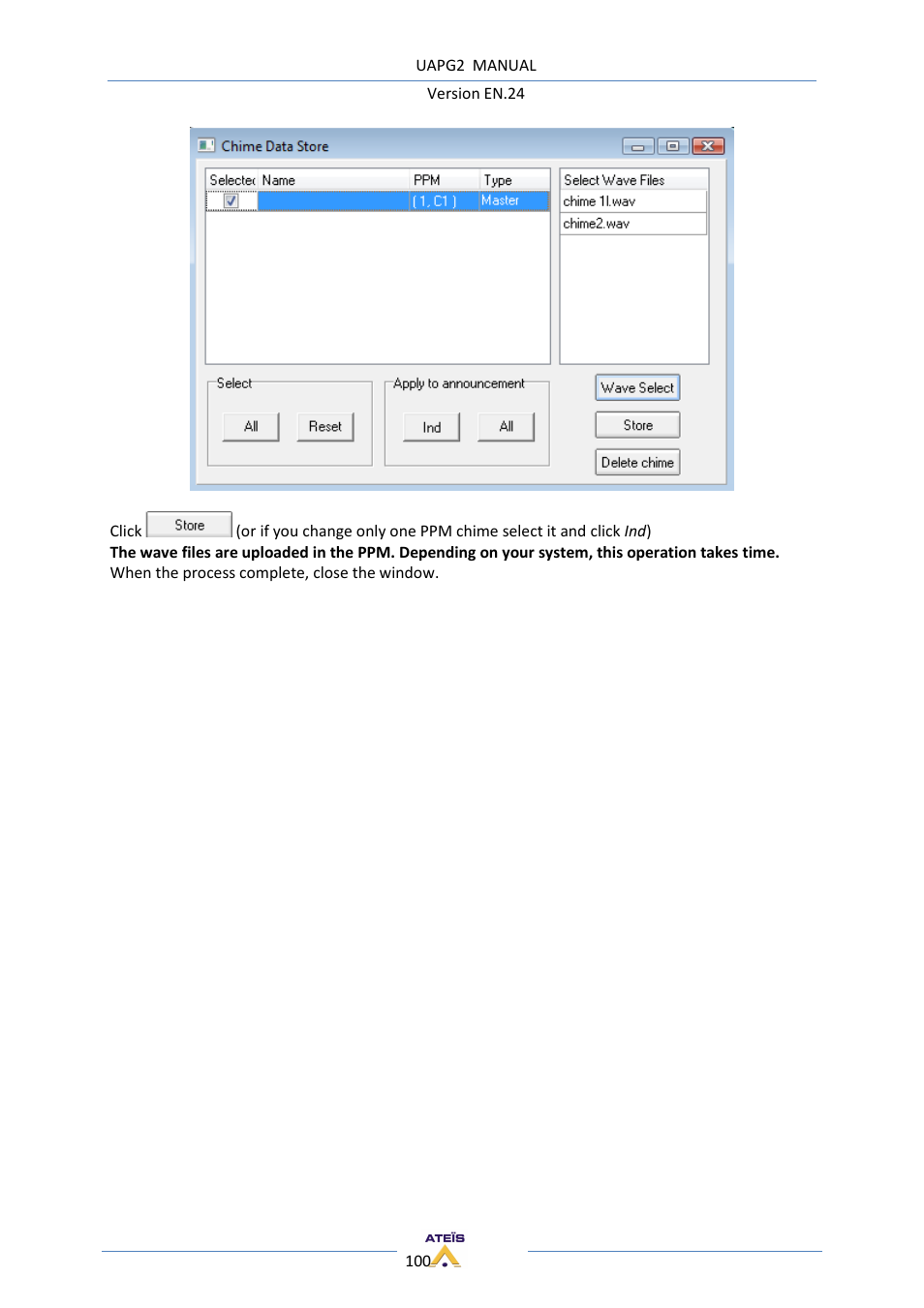 ATEIS UAPg2 User Manual | Page 100 / 224