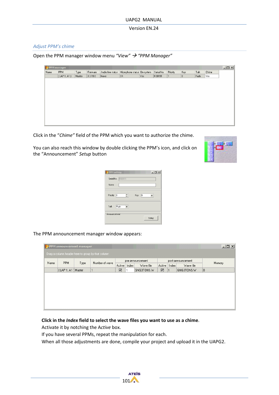 ATEIS UAPg2 User Manual | Page 101 / 224