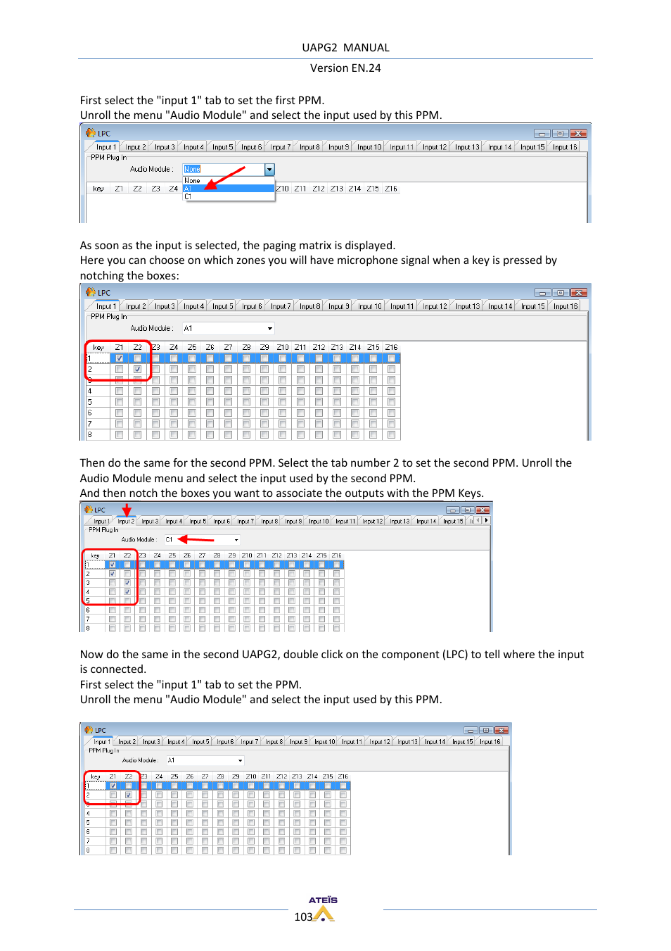 ATEIS UAPg2 User Manual | Page 103 / 224