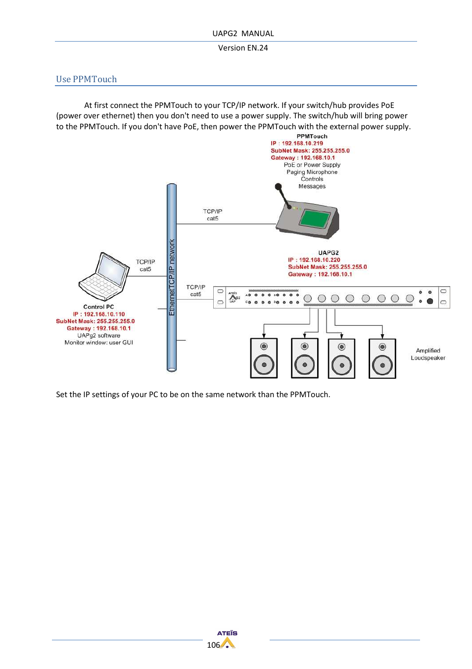 ATEIS UAPg2 User Manual | Page 106 / 224