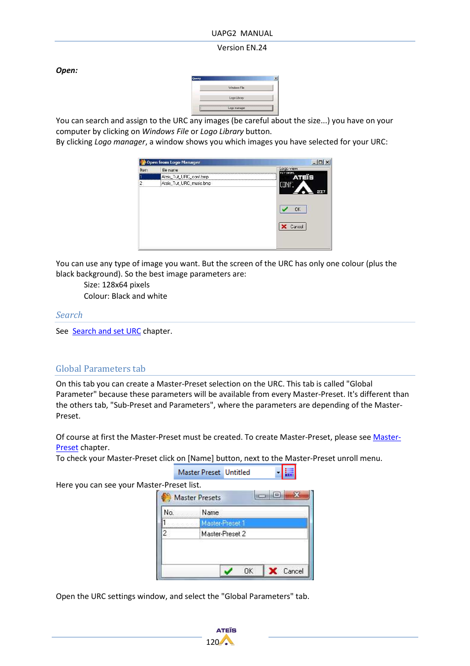 ATEIS UAPg2 User Manual | Page 120 / 224