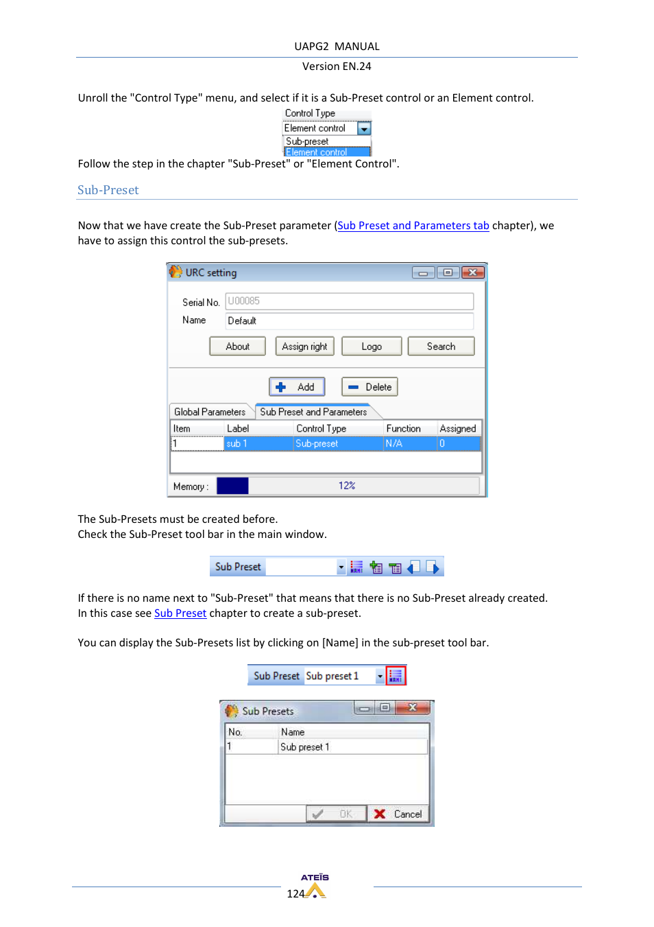 ATEIS UAPg2 User Manual | Page 124 / 224