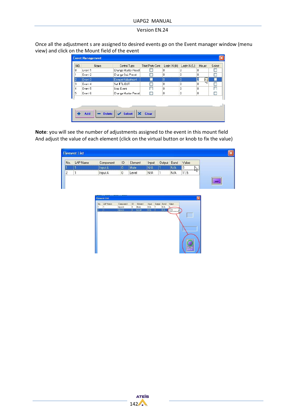 ATEIS UAPg2 User Manual | Page 142 / 224