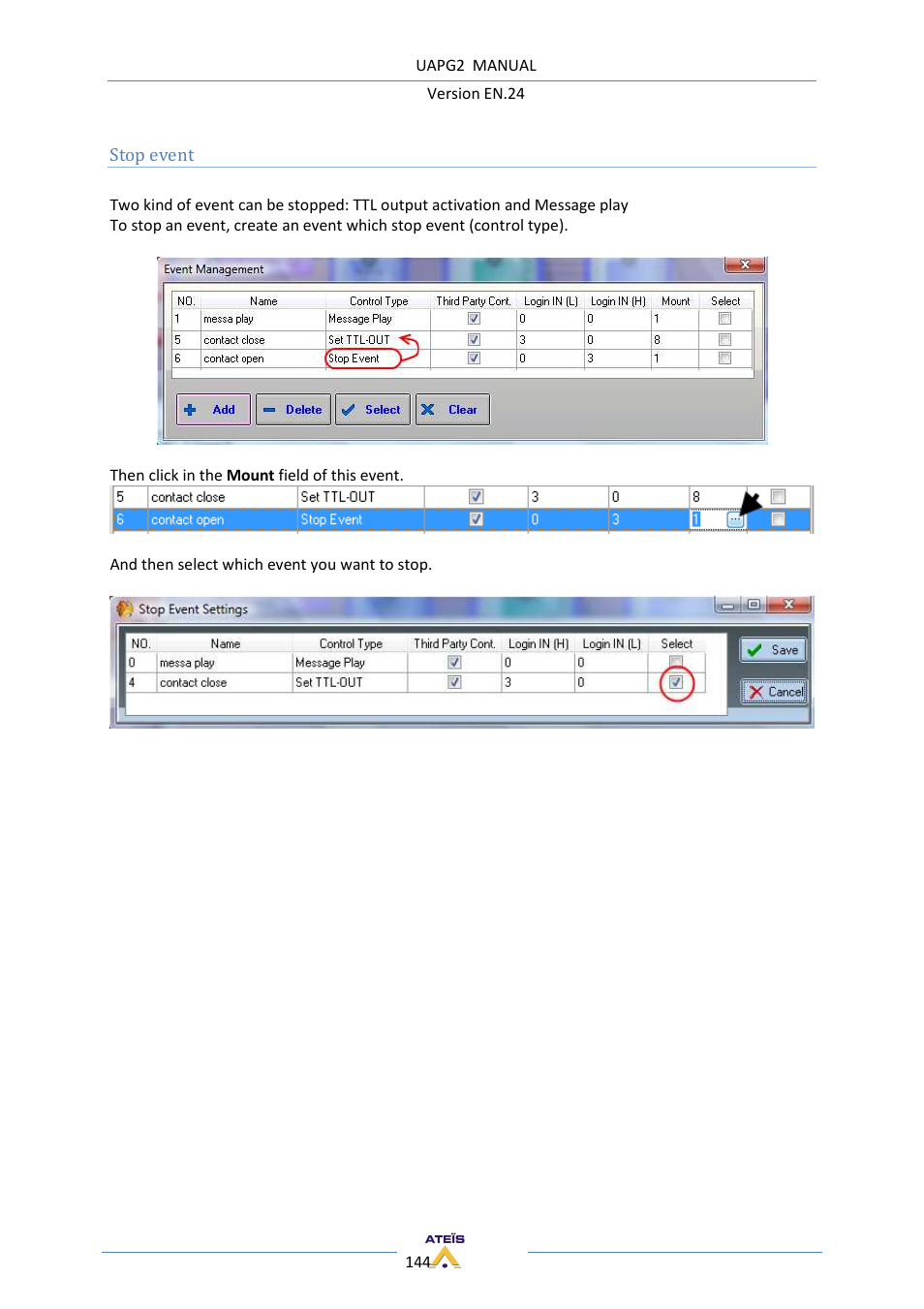 ATEIS UAPg2 User Manual | Page 144 / 224