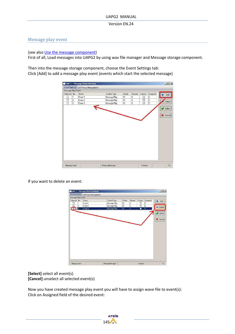 ATEIS UAPg2 User Manual | Page 145 / 224