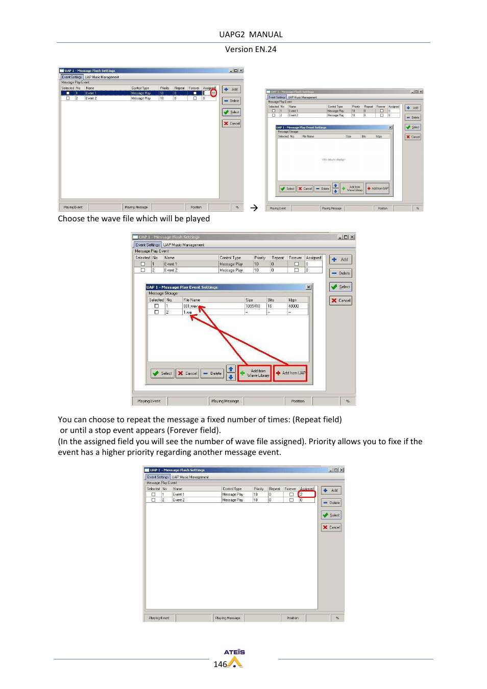 ATEIS UAPg2 User Manual | Page 146 / 224