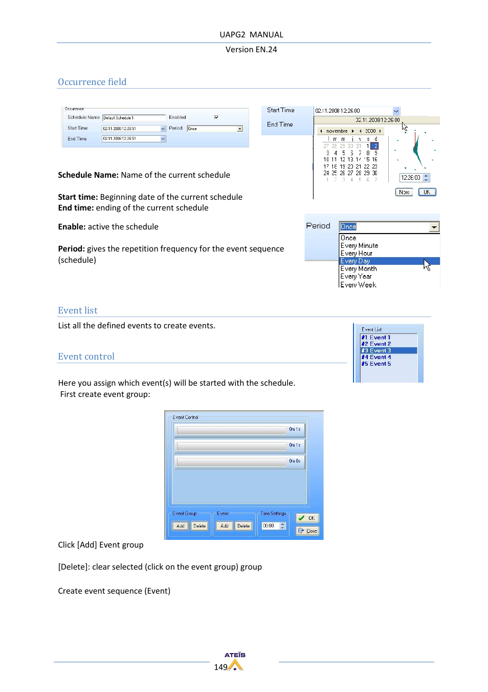 ATEIS UAPg2 User Manual | Page 149 / 224