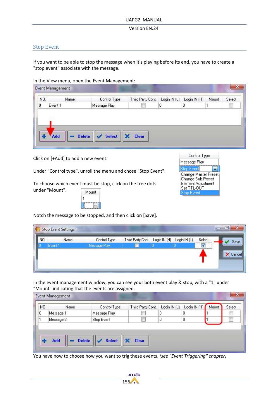 ATEIS UAPg2 User Manual | Page 156 / 224