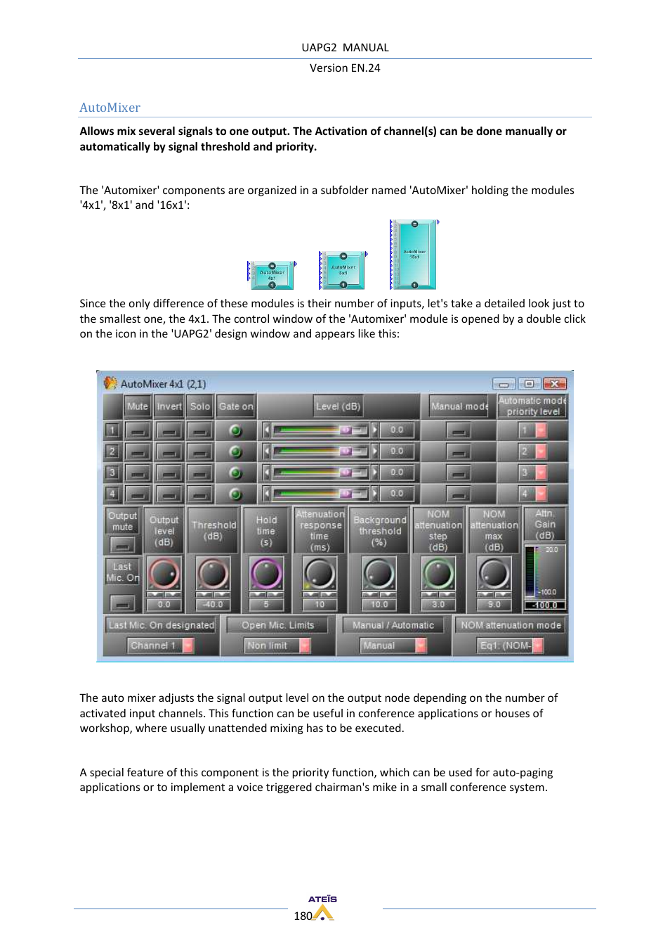 ATEIS UAPg2 User Manual | Page 180 / 224