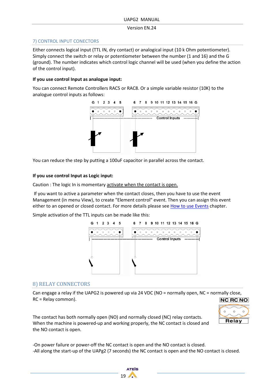ATEIS UAPg2 User Manual | Page 19 / 224