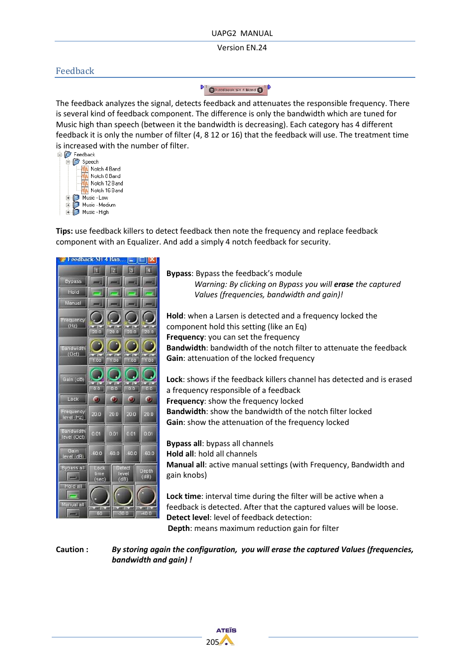 ATEIS UAPg2 User Manual | Page 205 / 224