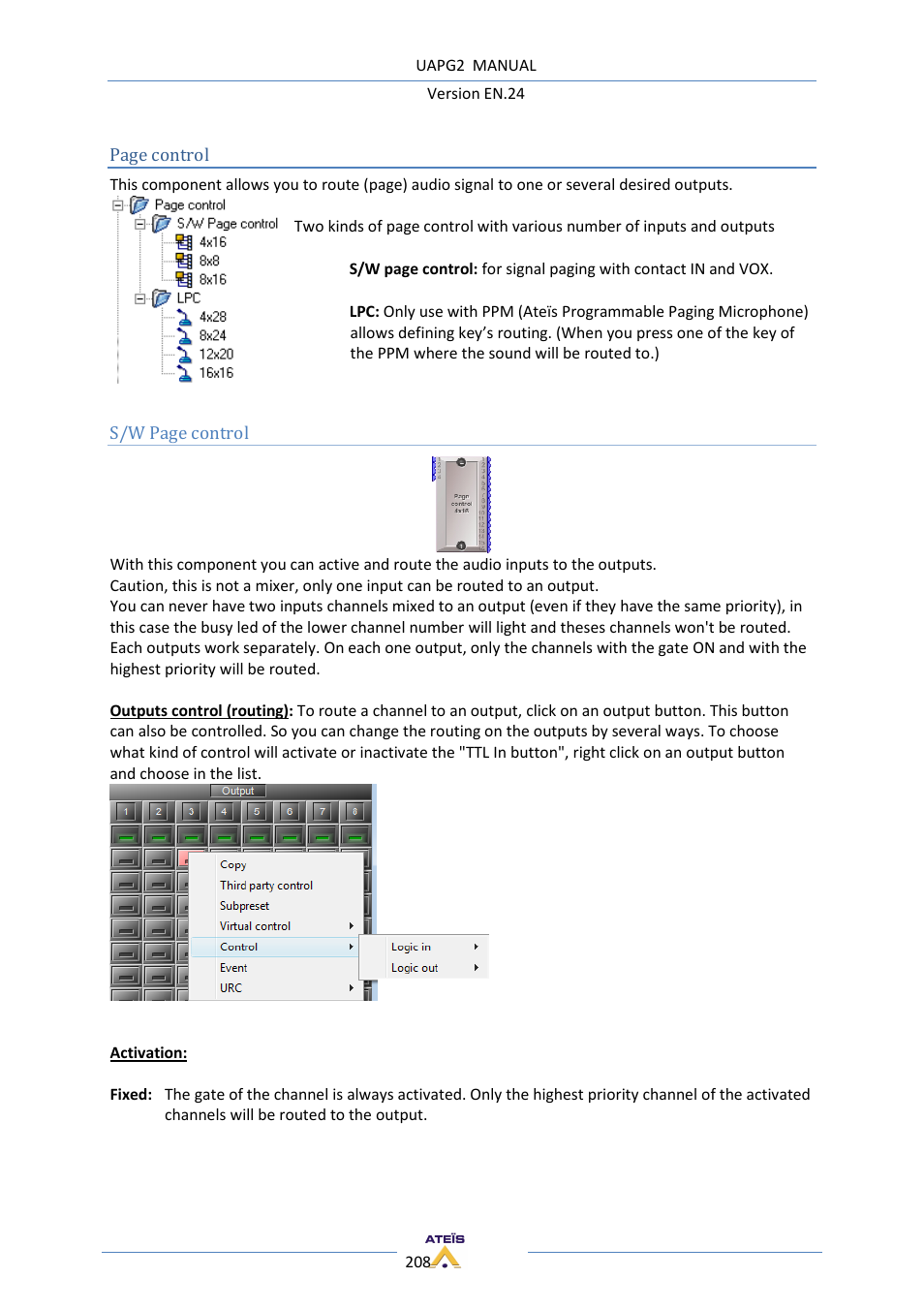 ATEIS UAPg2 User Manual | Page 208 / 224