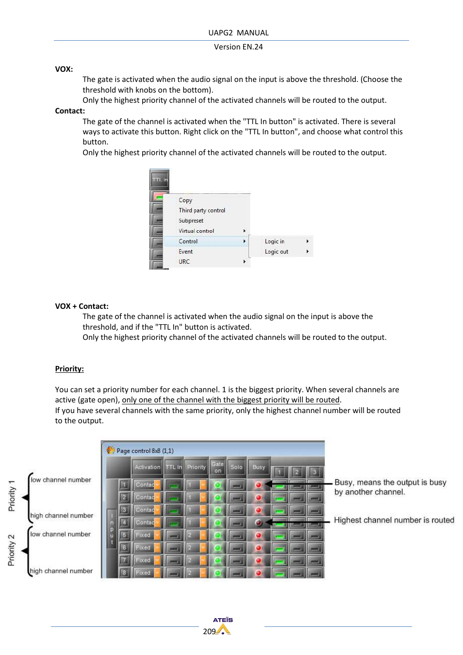 ATEIS UAPg2 User Manual | Page 209 / 224