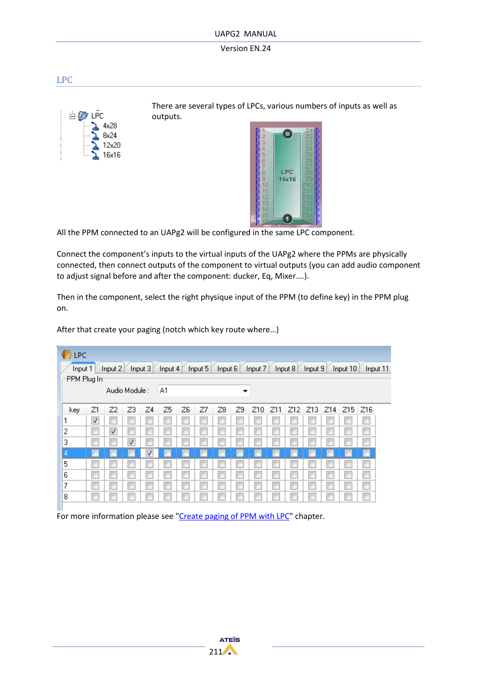 ATEIS UAPg2 User Manual | Page 211 / 224