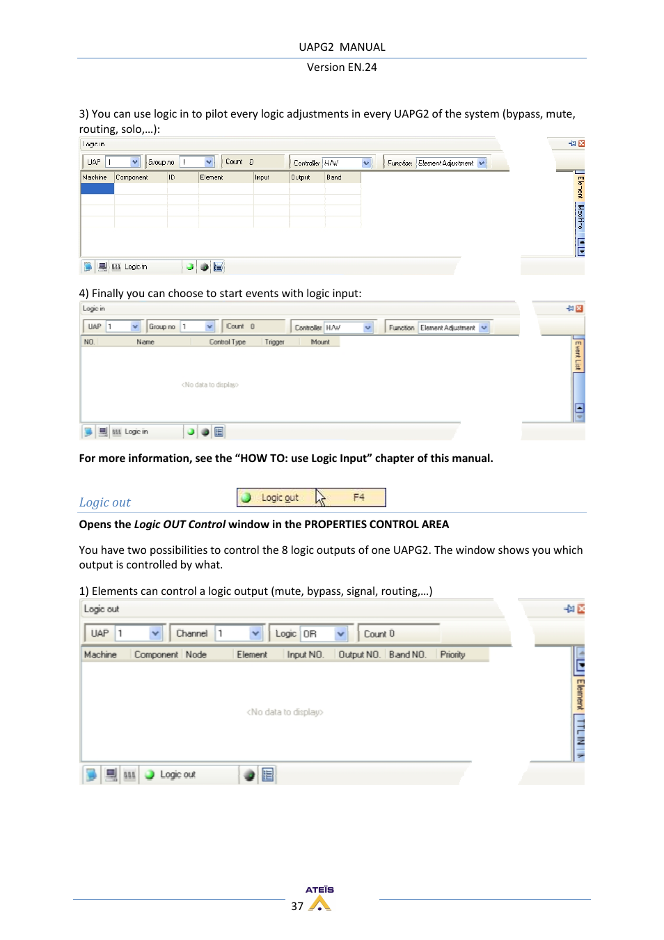ATEIS UAPg2 User Manual | Page 37 / 224