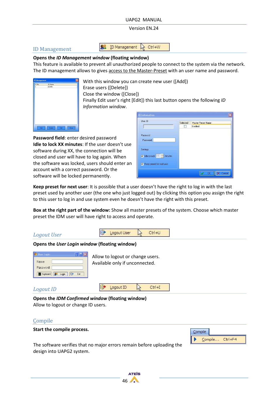 ATEIS UAPg2 User Manual | Page 46 / 224