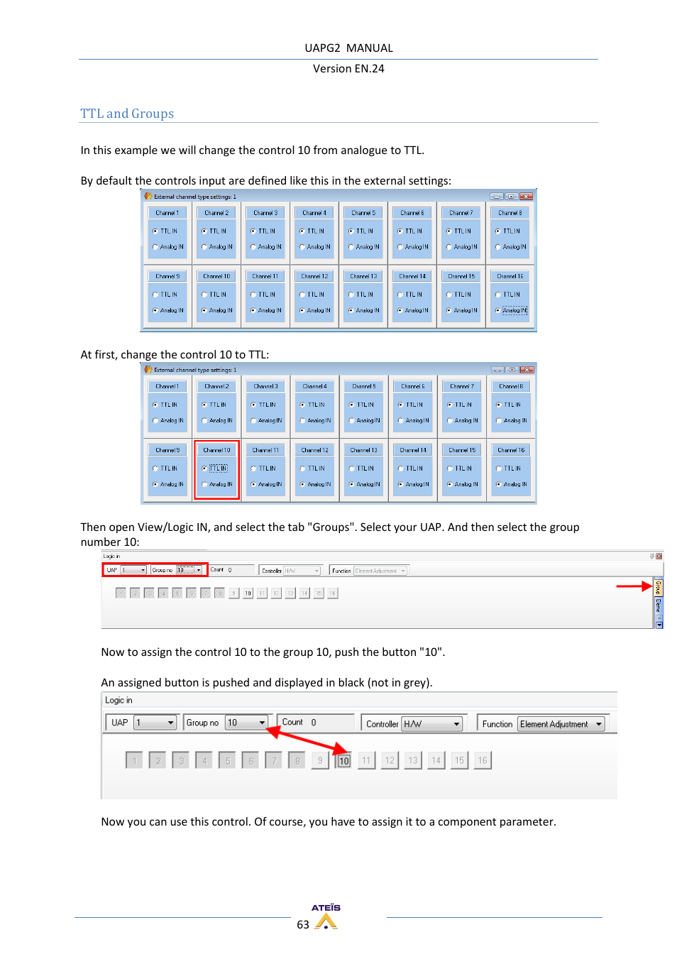 ATEIS UAPg2 User Manual | Page 63 / 224