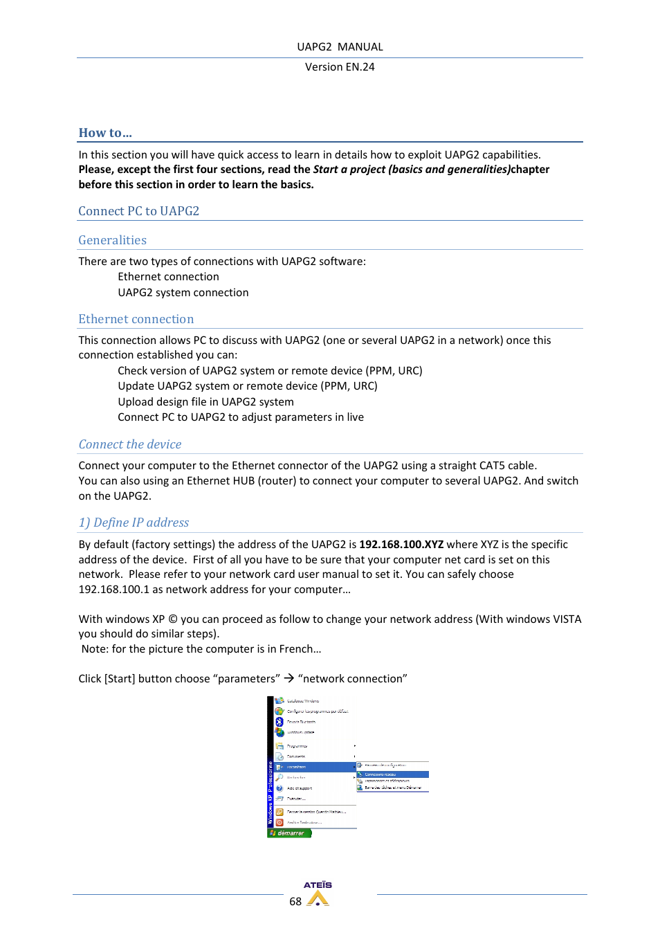 ATEIS UAPg2 User Manual | Page 68 / 224