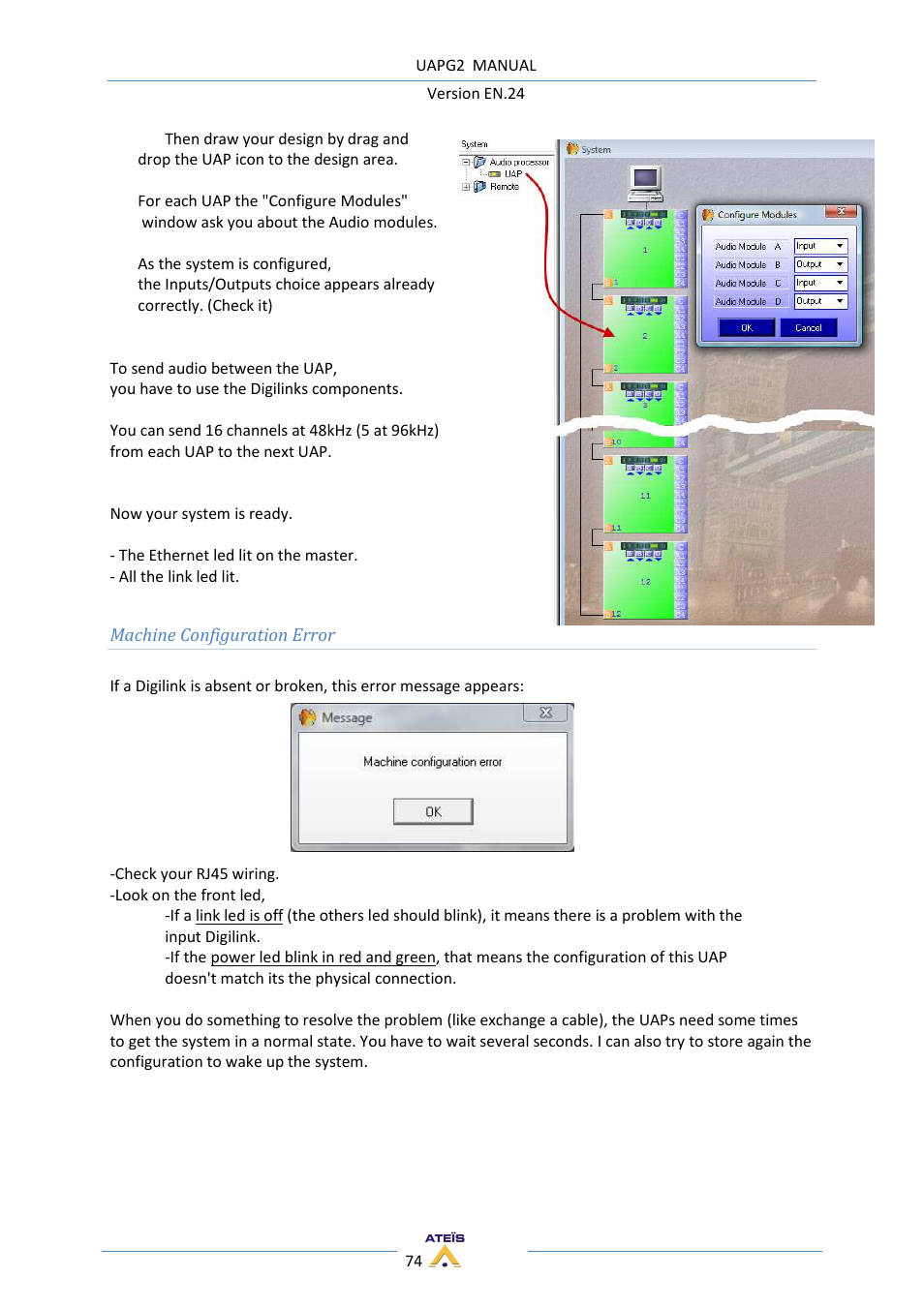 ATEIS UAPg2 User Manual | Page 74 / 224