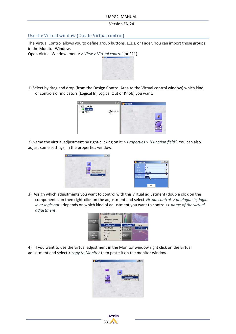 ATEIS UAPg2 User Manual | Page 83 / 224