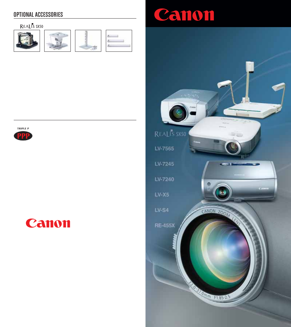 Canon LV-7565 User Manual | 6 pages