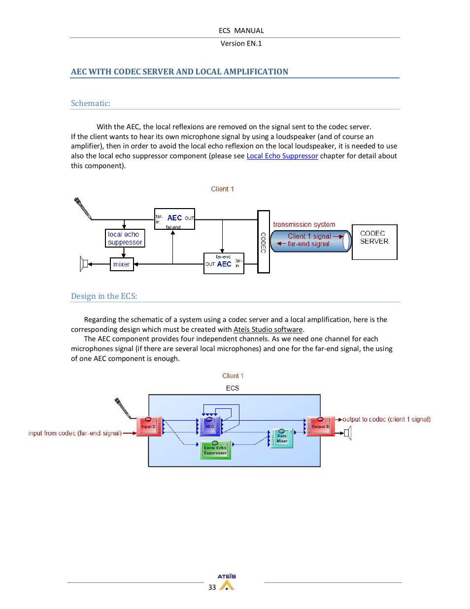 ATEIS ECS User Manual | Page 33 / 60