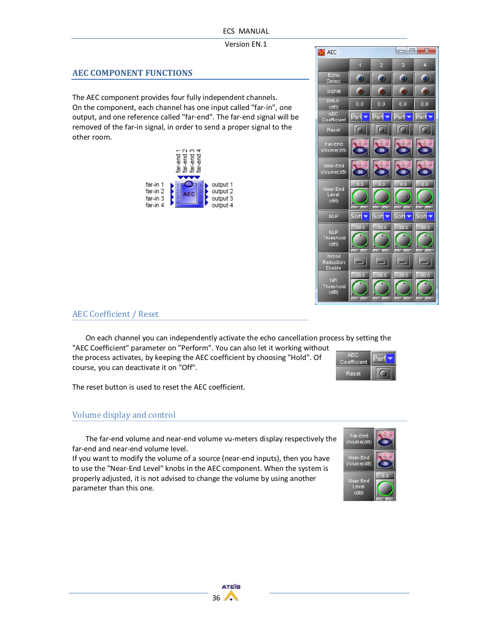 ATEIS ECS User Manual | Page 36 / 60