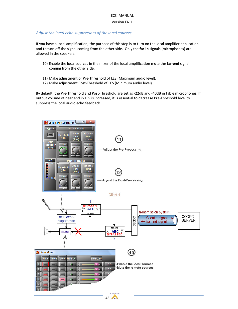 ATEIS ECS User Manual | Page 43 / 60