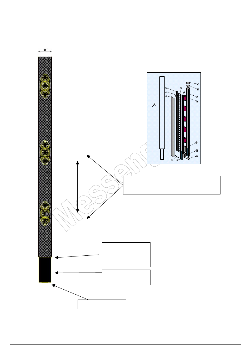 Product view, Messenger operating manual | ATEIS Messenger Series User Manual | Page 7 / 38