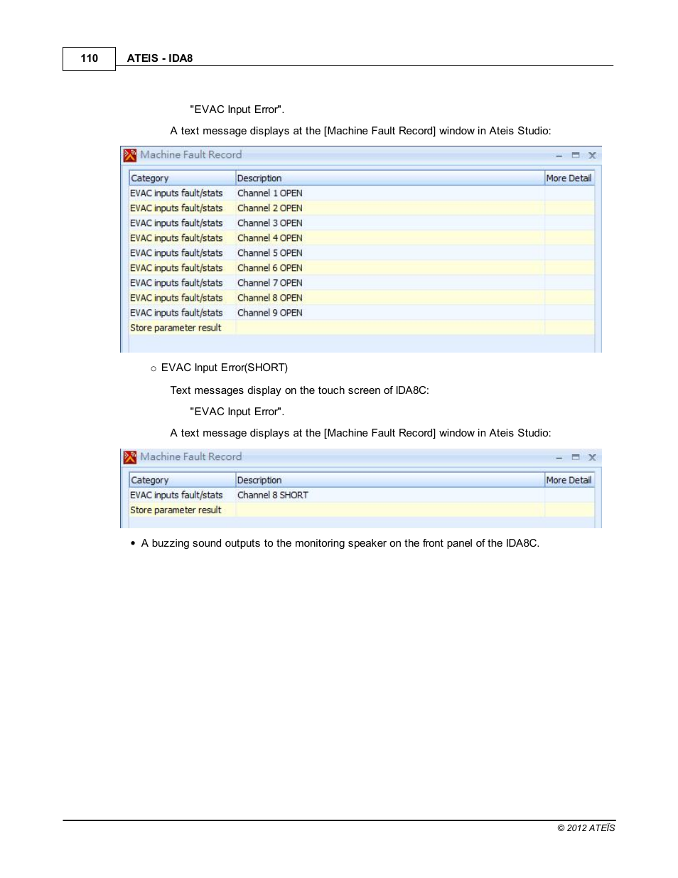 ATEIS IDA8 User Manual | Page 110 / 582