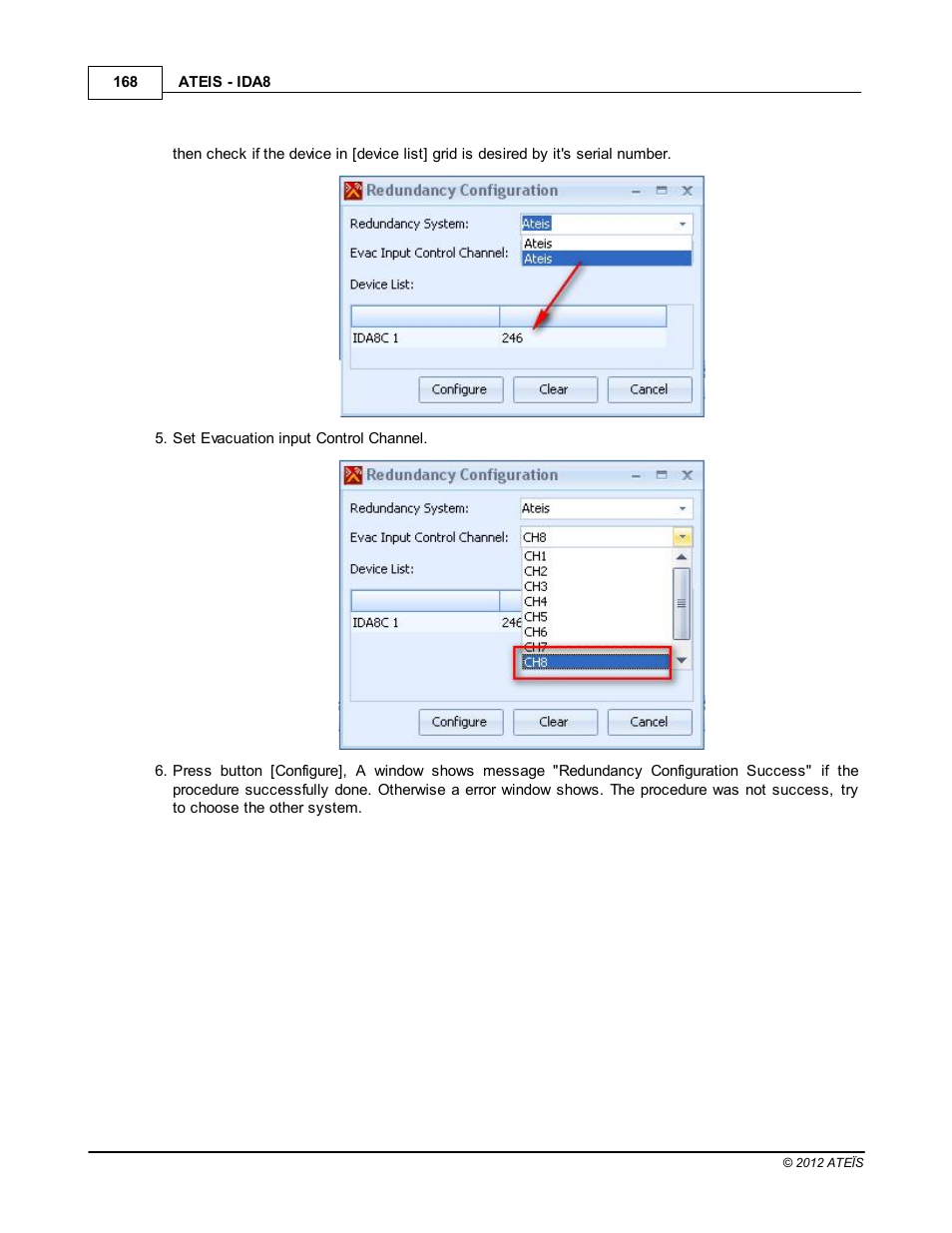 ATEIS IDA8 User Manual | Page 168 / 582