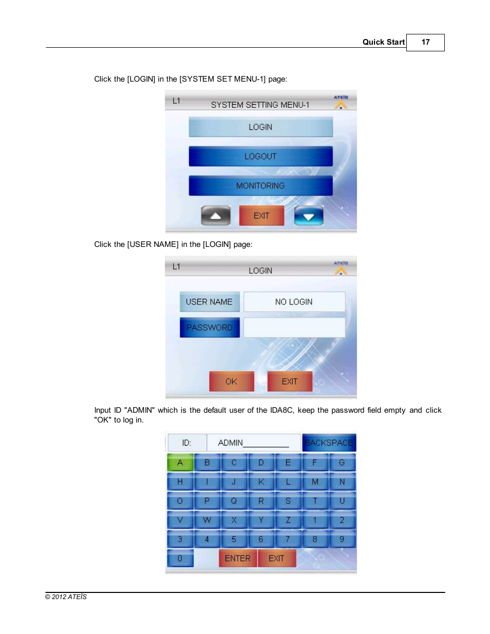 ATEIS IDA8 User Manual | Page 17 / 582