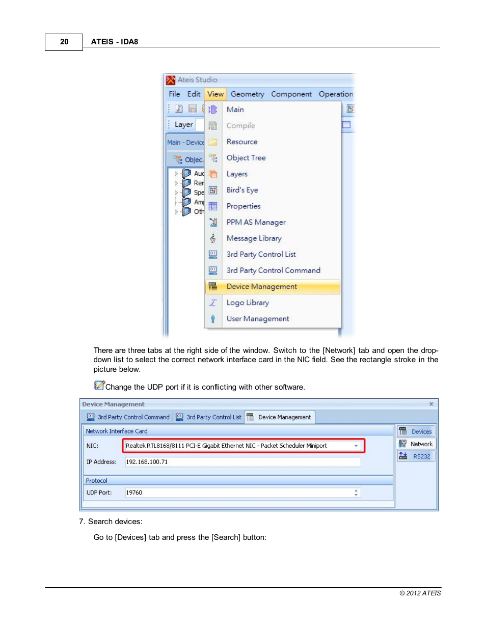 ATEIS IDA8 User Manual | Page 20 / 582