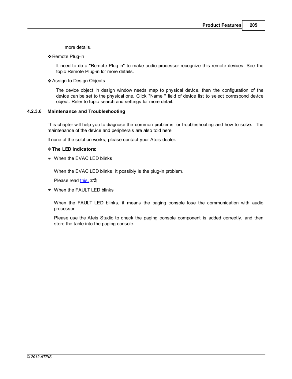 Maintenance and troubleshooting | ATEIS IDA8 User Manual | Page 205 / 582