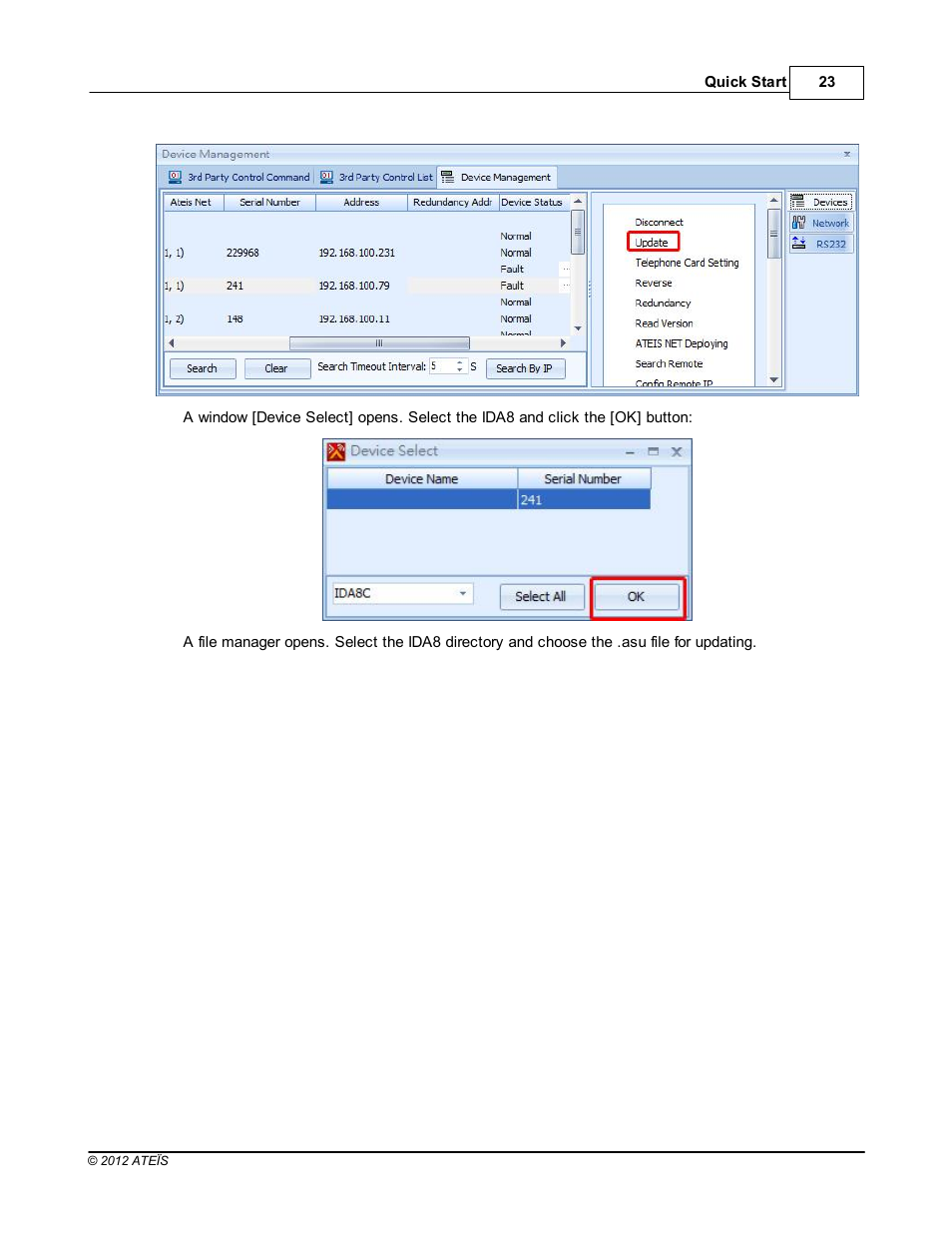 ATEIS IDA8 User Manual | Page 23 / 582