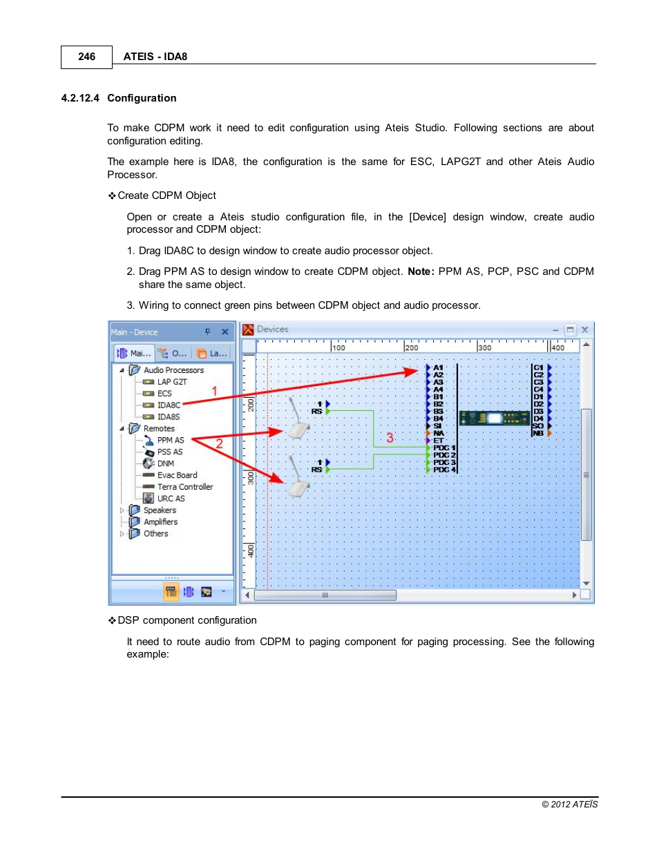 Configuration | ATEIS IDA8 User Manual | Page 246 / 582