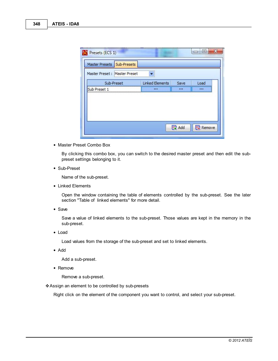 ATEIS IDA8 User Manual | Page 348 / 582