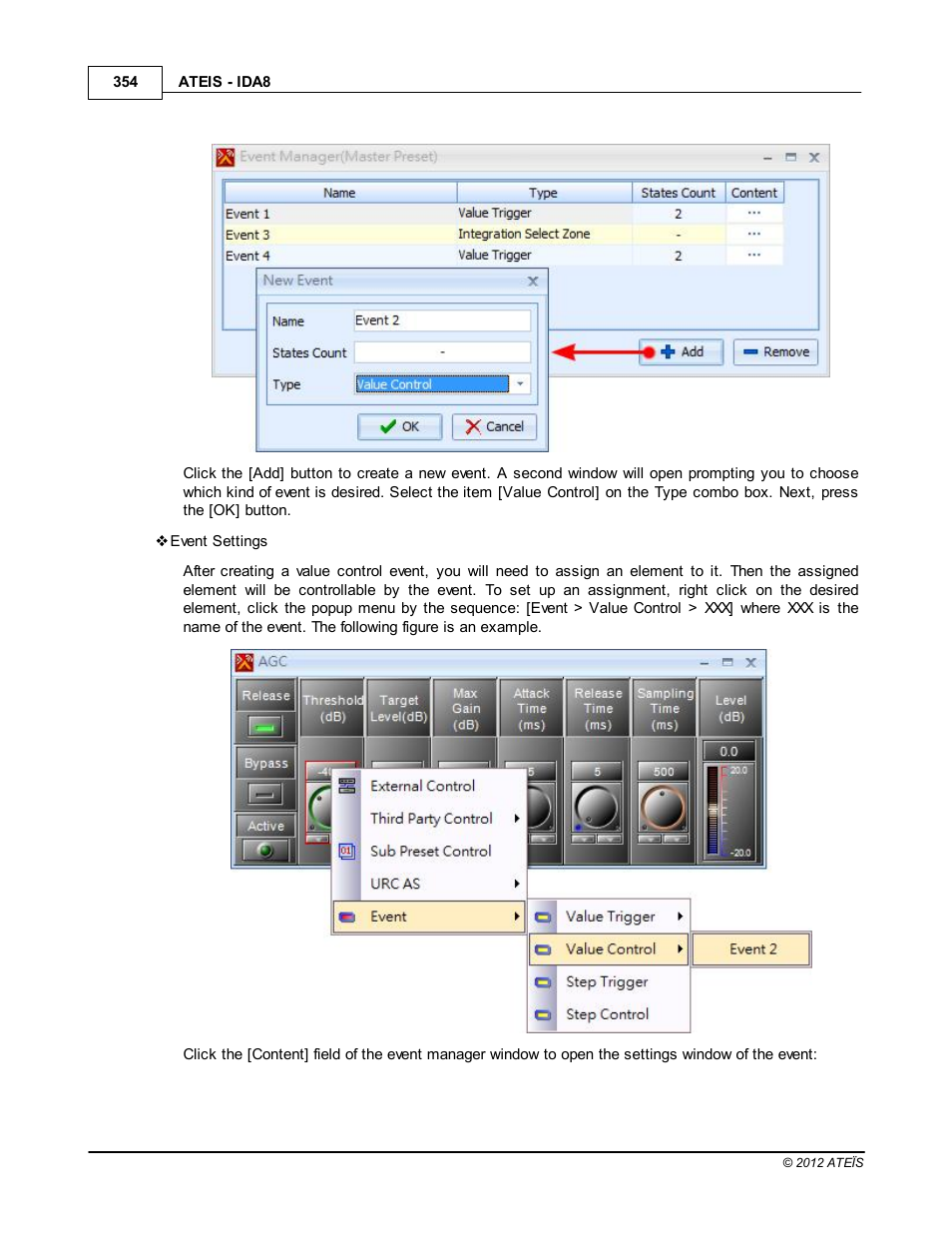 ATEIS IDA8 User Manual | Page 354 / 582