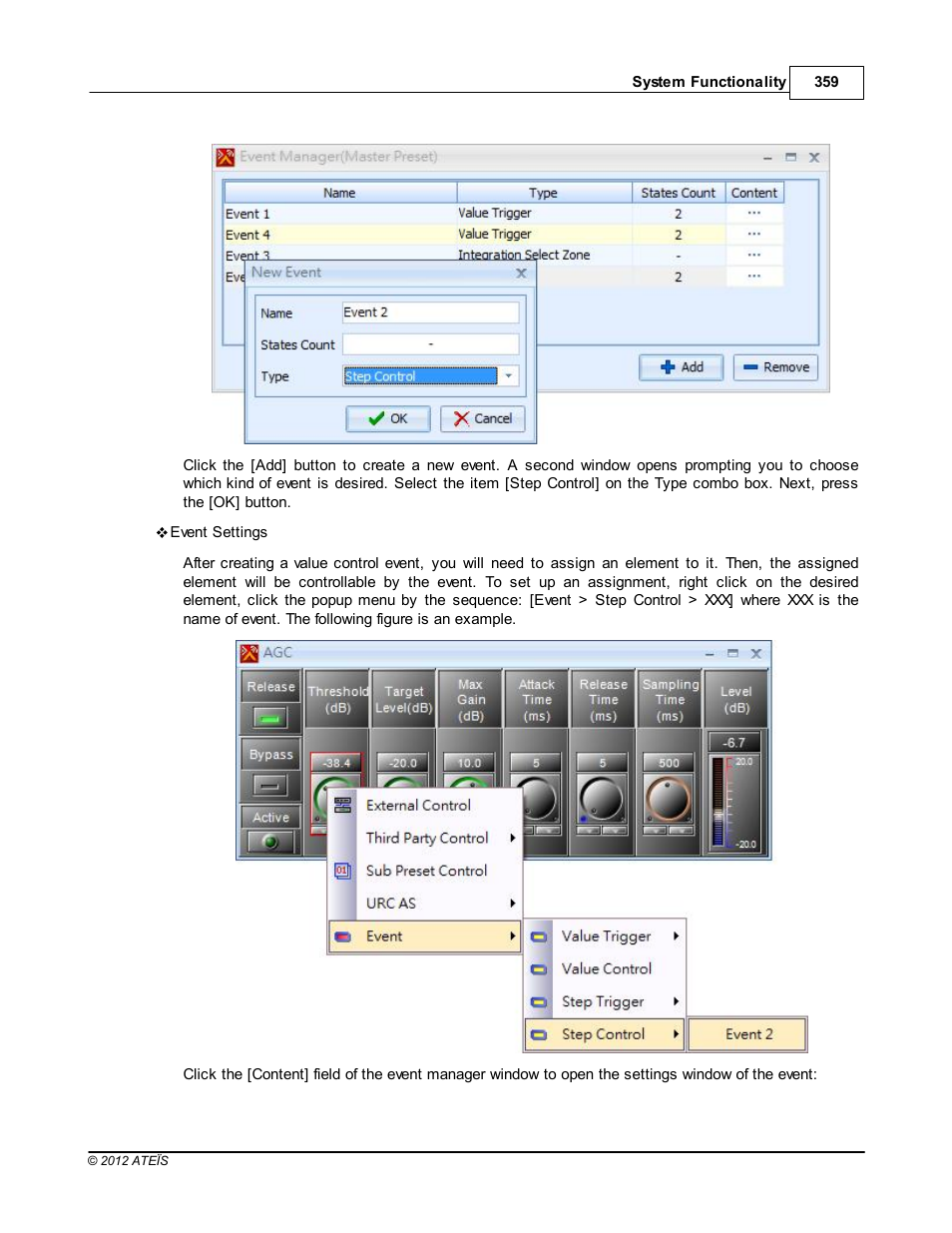 ATEIS IDA8 User Manual | Page 359 / 582