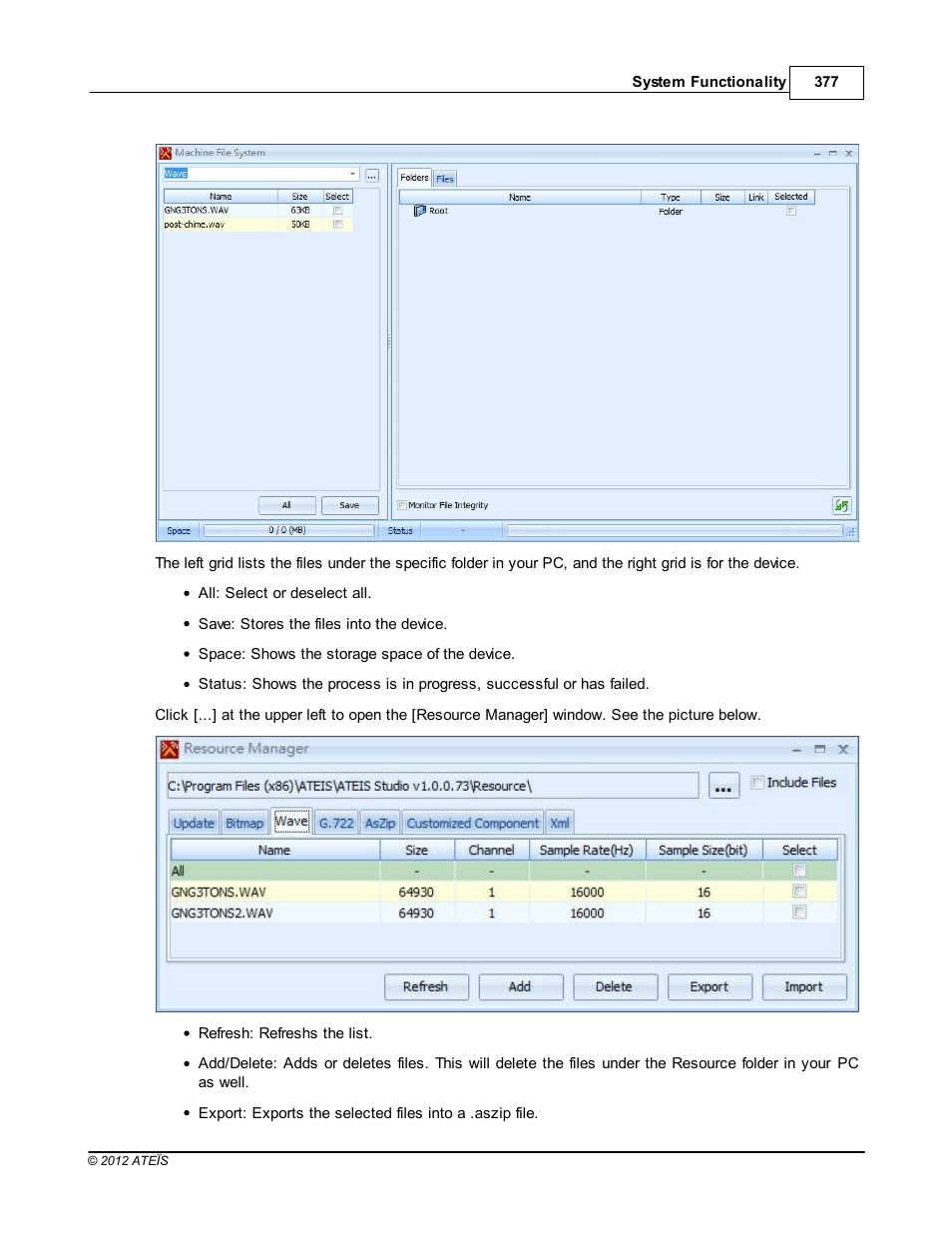 ATEIS IDA8 User Manual | Page 377 / 582