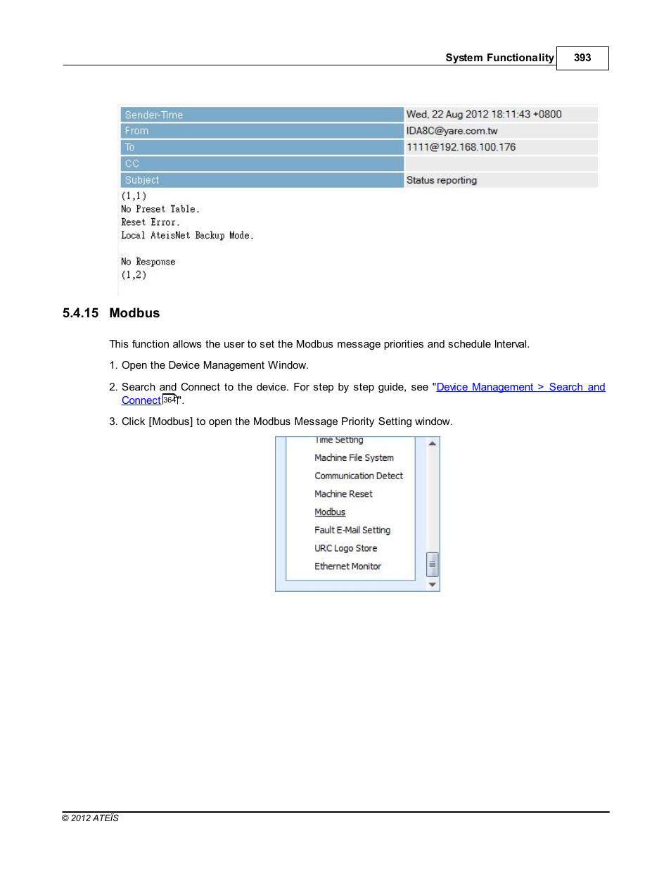 Modbus | ATEIS IDA8 User Manual | Page 393 / 582