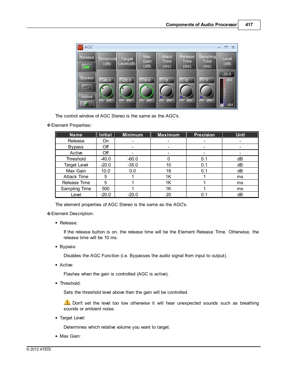 ATEIS IDA8 User Manual | Page 417 / 582
